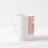 ネバダ州での脳がん啓発 コーヒーマグカップ (中央)