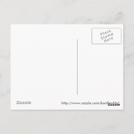 ネバダ州のはがき ポストカード (裏面)