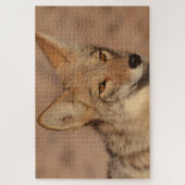 ネバダ州のコヨーテの写真 ジグソーパズル (縦)