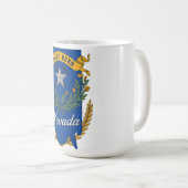 ネバダ州のプライド コーヒーマグカップ (正面右)