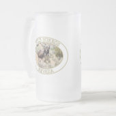 ネバダ州のロバ フロストグラスビールジョッキ (正面左)