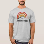 ネバダ州の境界峰 Tシャツ (正面)