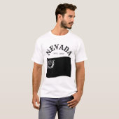 ネバダ州の旗 Tシャツ (正面フル)