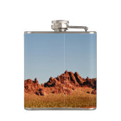 ネバダ州の火災の谷 フラスク (裏面)