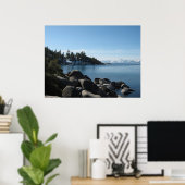 ネバダ州インクライン村ノースショアレイクタホ ポスター (ホームオフィス)