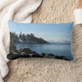 ネバダ州インクライン村ノースショアレイクタホ ランバークッション (ブランケット)