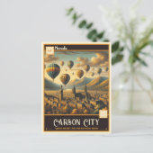 ネバダ州カーソンシティ |ヴィンテージ ポストカード (スタンド正面)