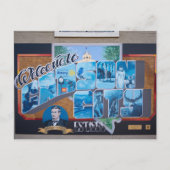 ネバダ州カーソン市のウェルカムサイン ポストカード (正面)