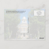 ネバダ州キャピトル建物、カーソンシティ ポストカード (裏面)