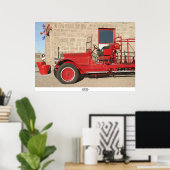 ネバダ州ゴールドフィールド#3消防機関 ポスター (ホームオフィス)