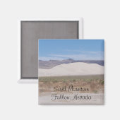 ネバダ州サンドマウンテンファロン マグネット (正面/裏面)