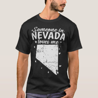 ネバダ州ネバダ州の人はアメリカ合衆国アメリカ合衆国の私を愛している Tシャツ