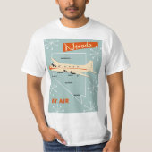 ネバダ州ビンテージ旅行ポスター Tシャツ (正面)