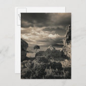 ネバダ州ピラミッド湖2 ポストカード (正面/裏面)