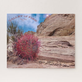 ネバダ州ファイア州パークのバレーサボテン ジグソーパズル