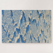 ネバダ州ラスベガスの外の塩フラッツ ジグソーパズル (横)