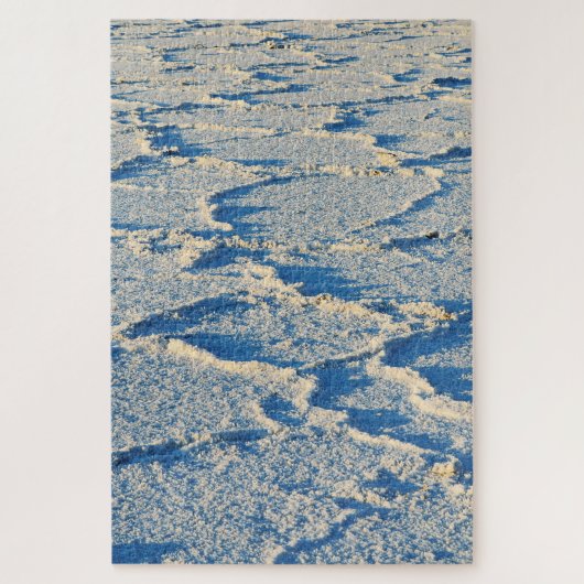 ネバダ州ラスベガスの外の塩フラッツ ジグソーパズル (縦)