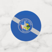 ネバダ州ラスベガスシティ州旗を持つテーブル紙吹雪 コンフェッティ (スモール正面)