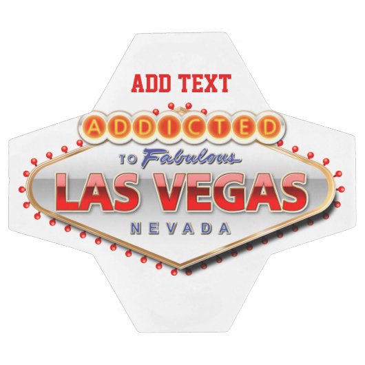 ネバダ州ラスベガス中毒おもしろい徴候 サッカーボール (フラット)