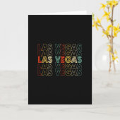 ネバダ州ラスベガス ヴィンテージ 70年代 80年代 土産 思い出の旅 カード (黄色い花)