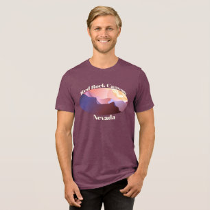 ネバダ州レッドロックキャニオン トライブレンドTシャツ