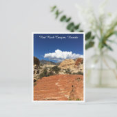 ネバダ州レッドロックキャニオン ポストカード (スタンド正面)