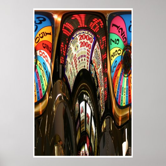 ネバダ州レノのスロットマシン ポスター (正面)