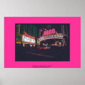 ネバダ州レノのダウンタウン、ザアーチ ポスター (正面)