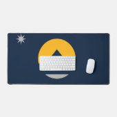 ネバダ州レノの新国旗 デスクマット (キーボード&マウス)