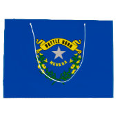 ネバダ州旗デザイン ラージペーパーバッグ (裏面)