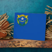 ネバダ州旗プラーク フォトプラーク (側面)