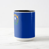 ネバダ州旗州 ツートーンマグカップ (中央)