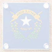 ネバダ州旗 ガラスコースター (裏面)