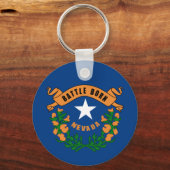 ネバダ州旗 キーホルダー (正面)