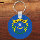 ネバダ州旗 キーホルダー (正面)