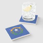 ネバダ州旗 ストーンコースター (横)