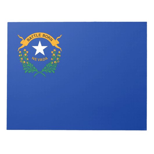 ネバダ州旗 ノートパッド (正面)