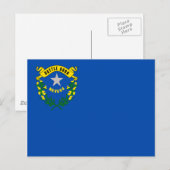 ネバダ州旗 ポストカード (正面/裏面)