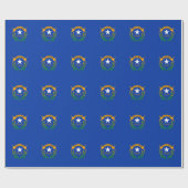 ネバダ州旗 ラッピングペーパー (フラット)