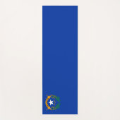 ネバダ州旗(米国州) ヨガマット (正面)