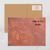 ネバダ州火の谷 ポストカード (正面/裏面)