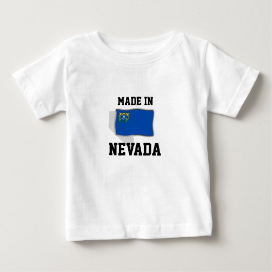 ネバダ州製 ベビーTシャツ (正面)