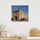 ネバダ州,ゴールドフィールド,ファイアハウス ポスター (キッチン)