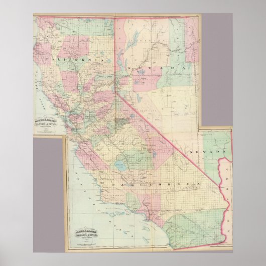 ネバダ州，複合カリフ ポスター (正面)