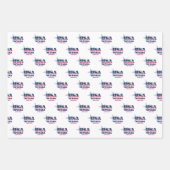 ネバダ州、50州、リバティ・ベル ラッピングペーパーシート (正面)