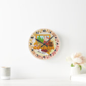 ネバダ時計 ラウンド壁時計 (ホーム)