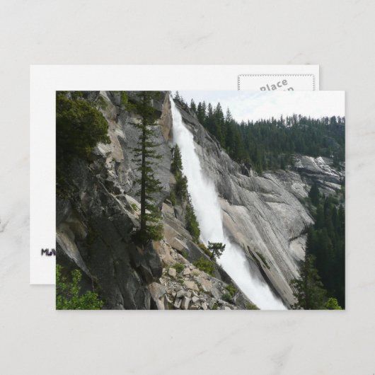 ネバダ滝アットヨセミテ国立公園 ポストカード (正面/裏面)