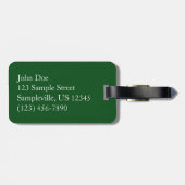 ネバダ滝アットヨセミテ国立公園 ラゲッジタグ (裏面横)