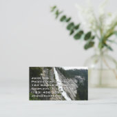 ネバダ滝アットヨセミテ国立公園 名刺 (スタンド正面)