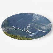 ネバダ滝ズザパノラマトレイルヨセミテ ペーパープレート (アングル)